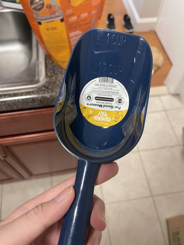 EveryYay For Good Measure Grey Food Scoop, 2 Cups