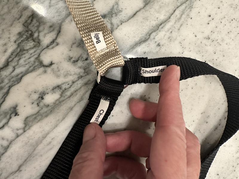 It has directions to help you put it on correctly