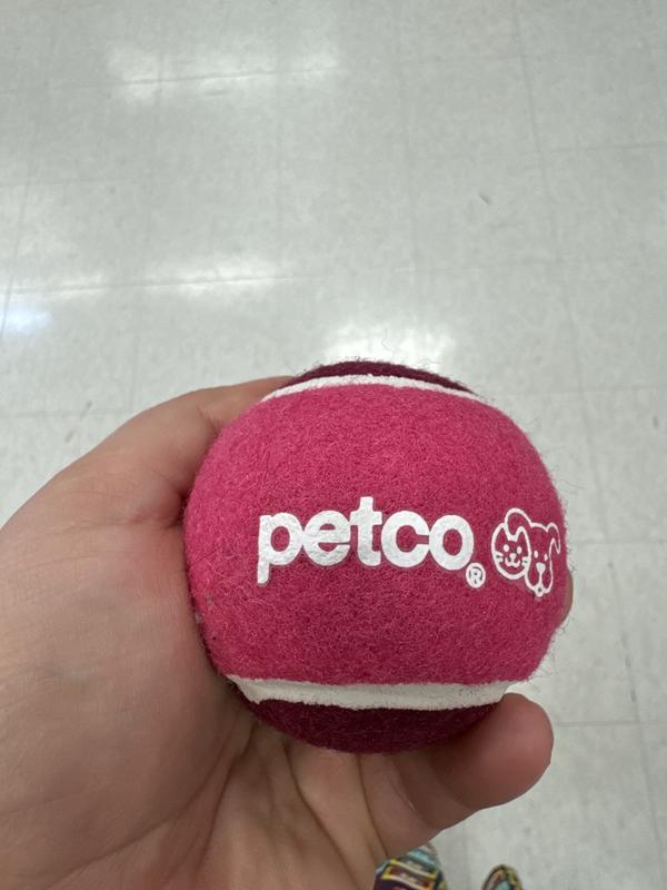 Front of ball with Petco logo