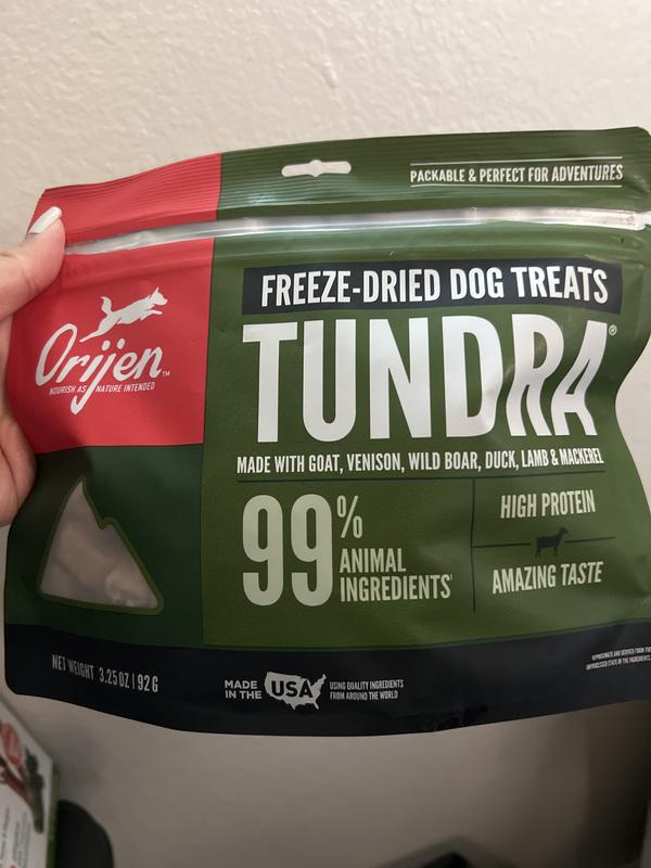 Orijen tundra clearance treats