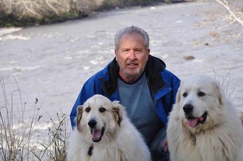 Muffin and Bearee at Elwha River.