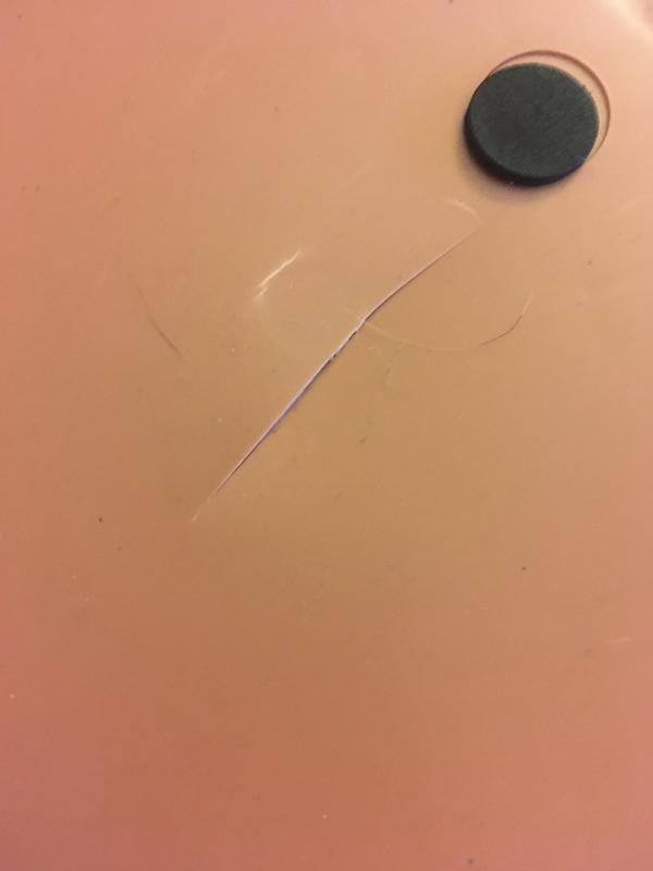 Cracked base