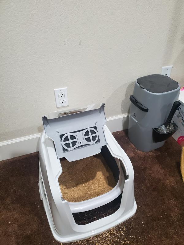 So Phresh XL Flip Top Cat Litter Box Hood & Odor Filter