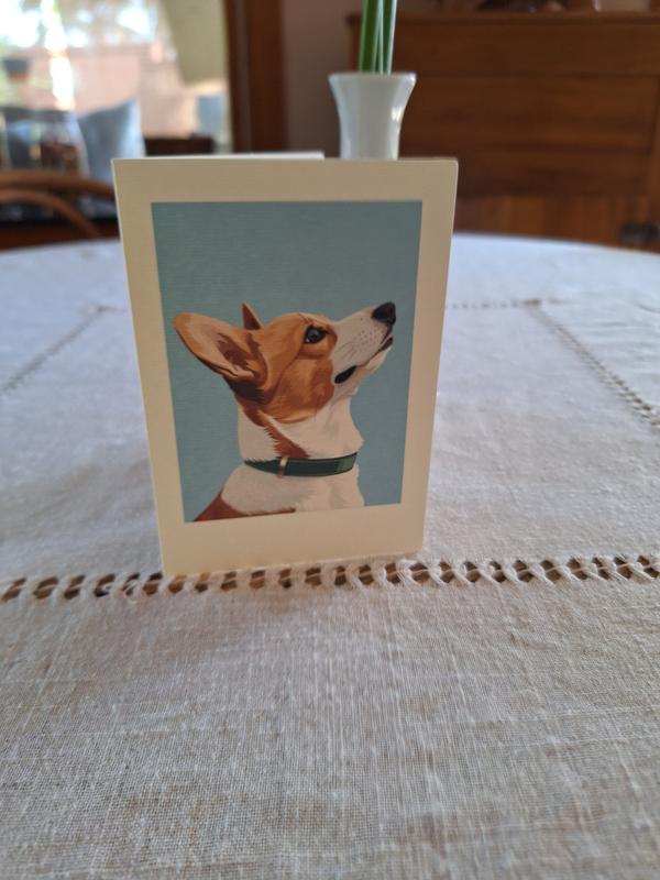 Extra blank note card