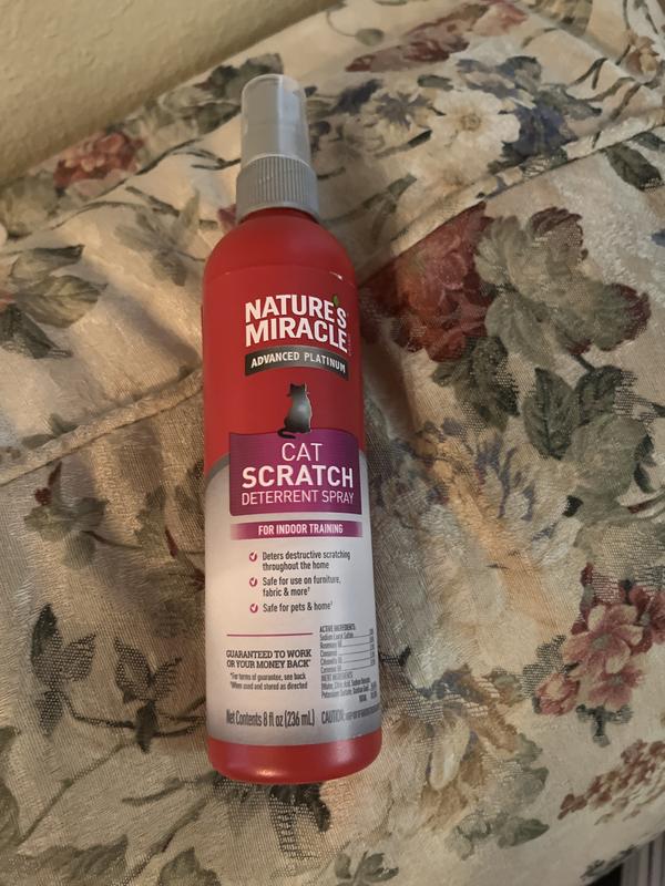 Nature's miracle just for outlet cats scratching deterrent spray