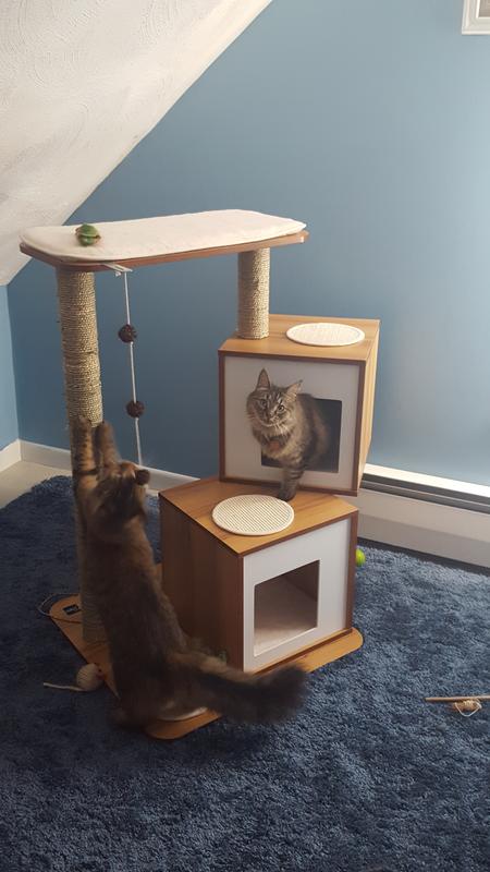 vesper double cat tree