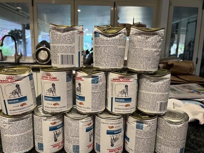 Some of damaged cans received