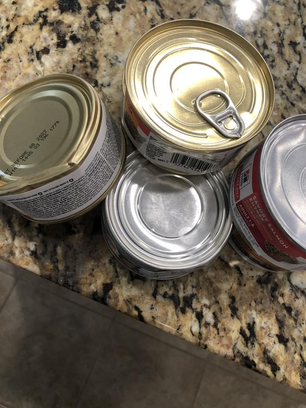 Dented cans - small sample