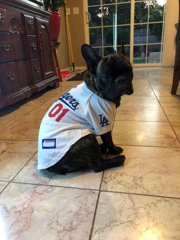 dodgers pet jersey