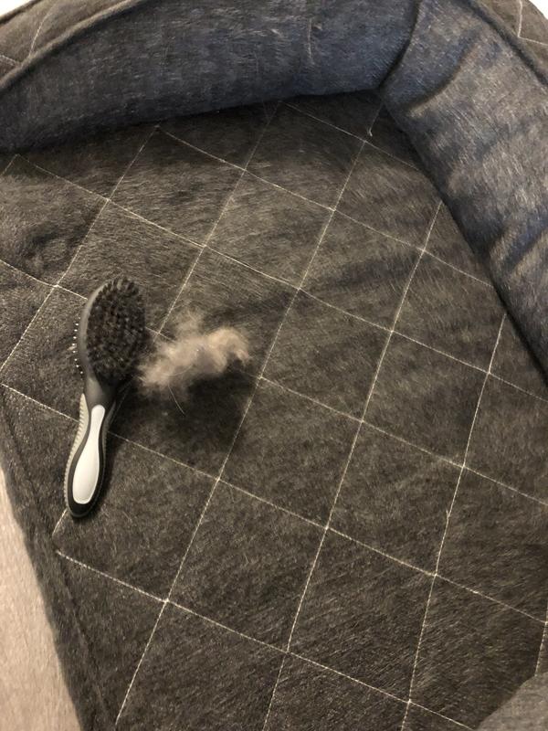 My dog’s bed - 1 week worth of fur