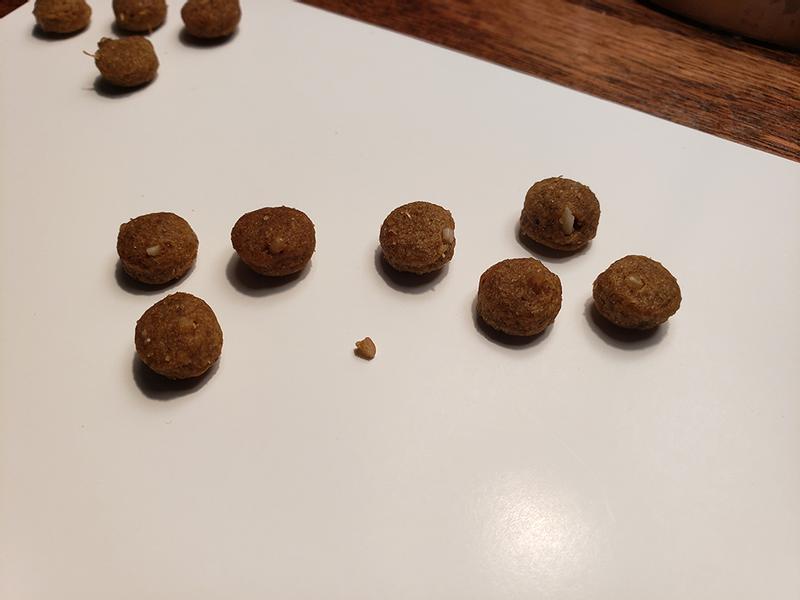 small white particles