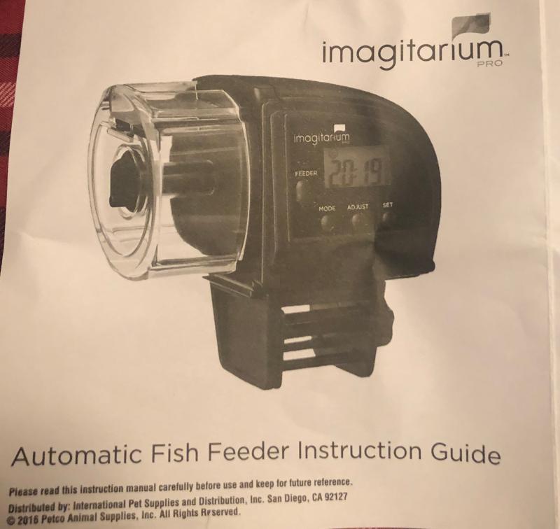 Imagitarium Automatic Fish Feeder Petco