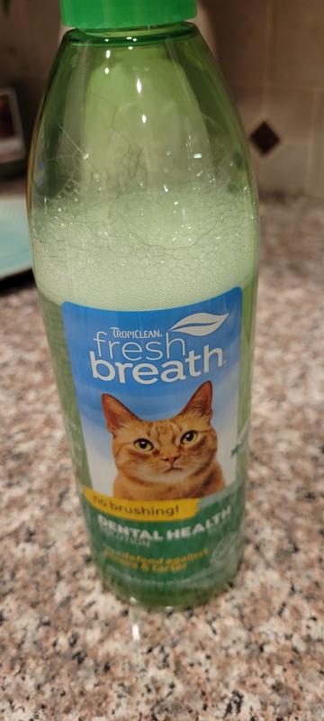 Fresh breath water additive clearance for cats