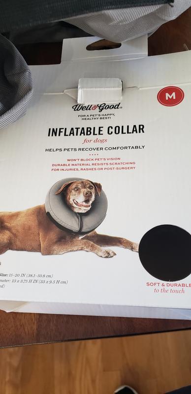 inflatable dog cone petco