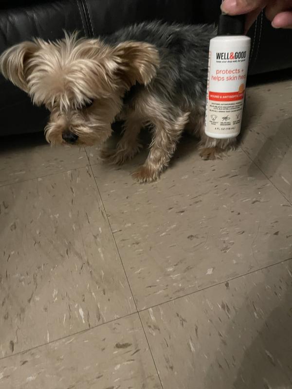 Well & Good Dog Wound Spray Antimicrobial & Soothing