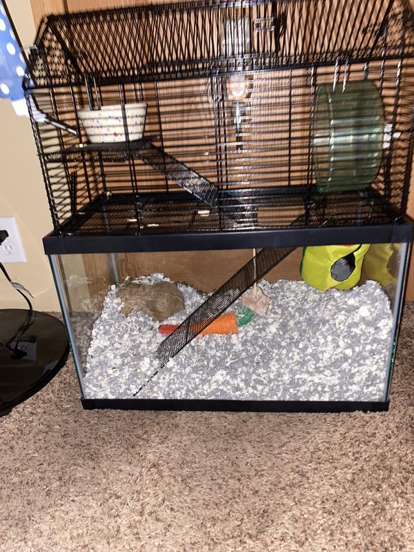 Hamster cage tank clearance topper