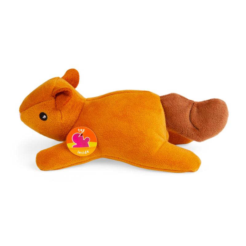 Squirrel buddy dog clearance toy