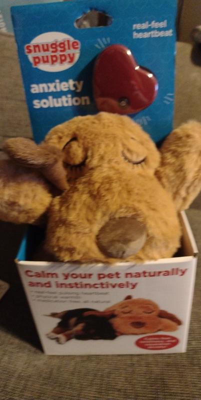 Original Snuggle Puppy Heartbeat Stuffed Toy,Anxiety Relief