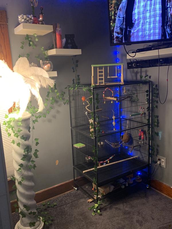 Flight bird cage