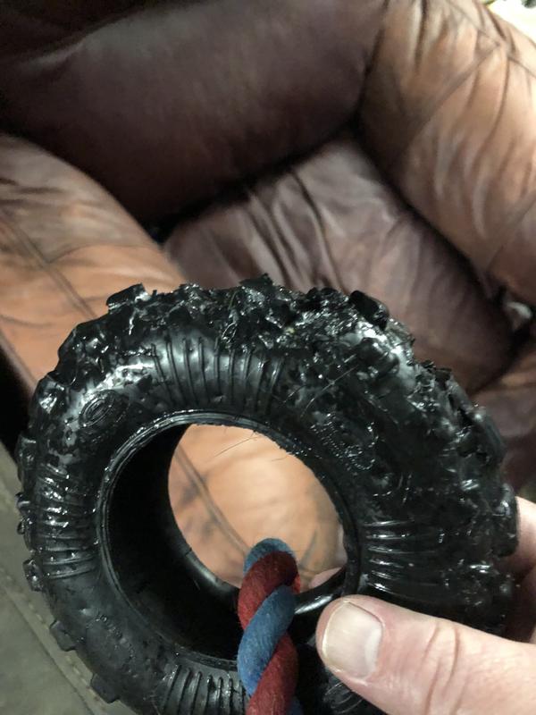 Tearing the treads off