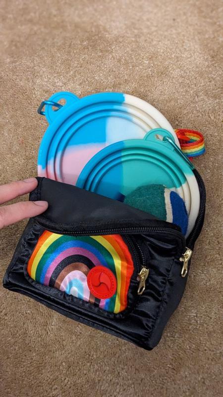 great way for my dog to tote around pride items
