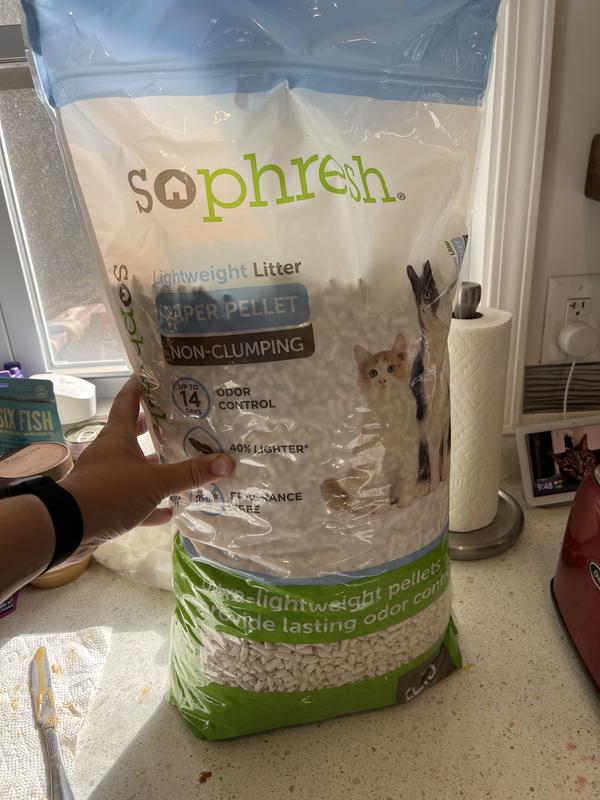 So Phresh Paper Pellet Cat Litter, Odor Control & NonClumping