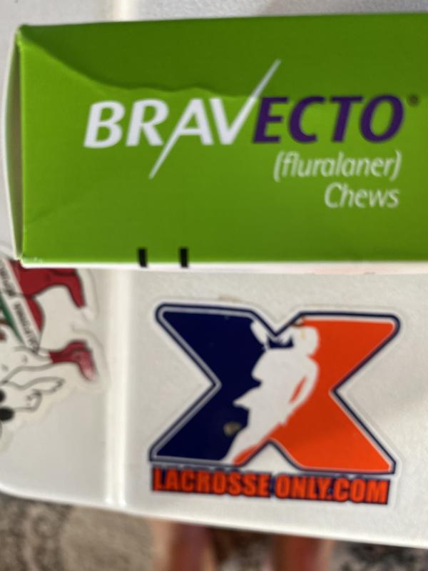 Bravecto Chews for Dogs 22-44 lbs, 3 Month Supply