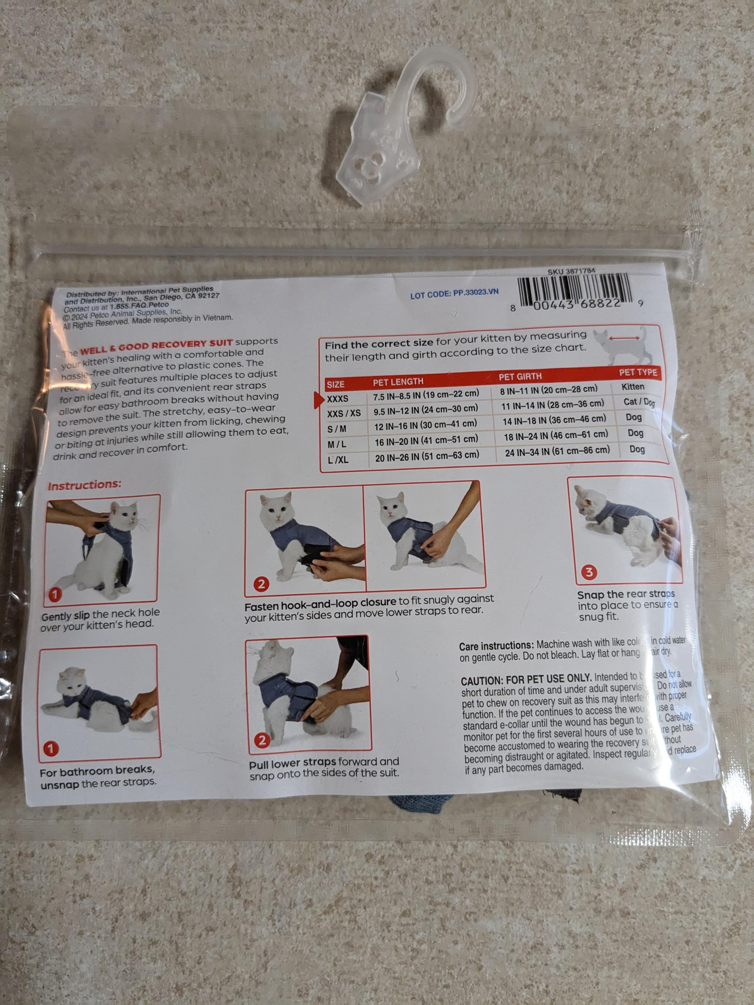 Petco surgical suit best sale