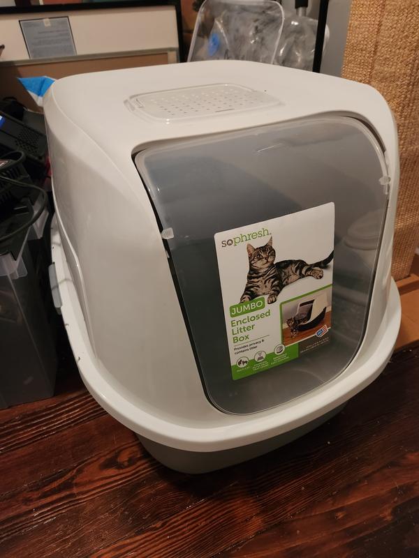 So phresh jumbo 2024 enclosed litter box