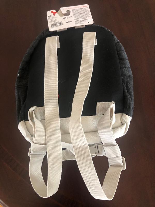 Reddy EcoFriendly Quilted Dog Backpack XS/S Gray