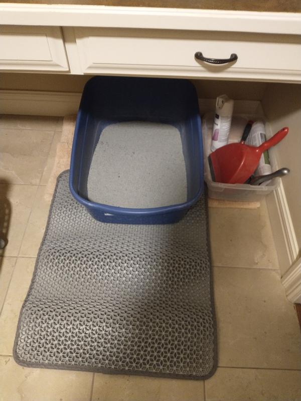 So Phresh Cat Litter Trapper Mat 30"x24" Dual Layer & Washable