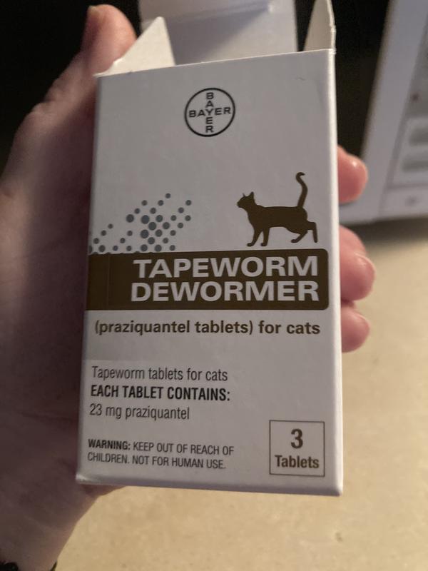 Elanco Tapeworm Dewormer Tablets for Cats Pack of 3 Petco