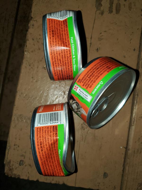 Just a few of the dented cans
