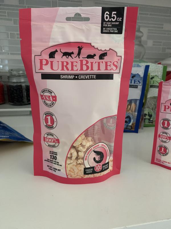 Freeze dried clearance shrimp cat treats