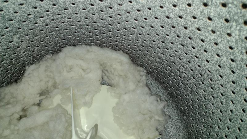 Stuffing in washer