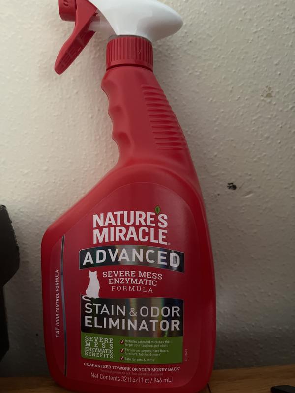 Nature's miracle advanced stain and odor eliminator reviews hotsell