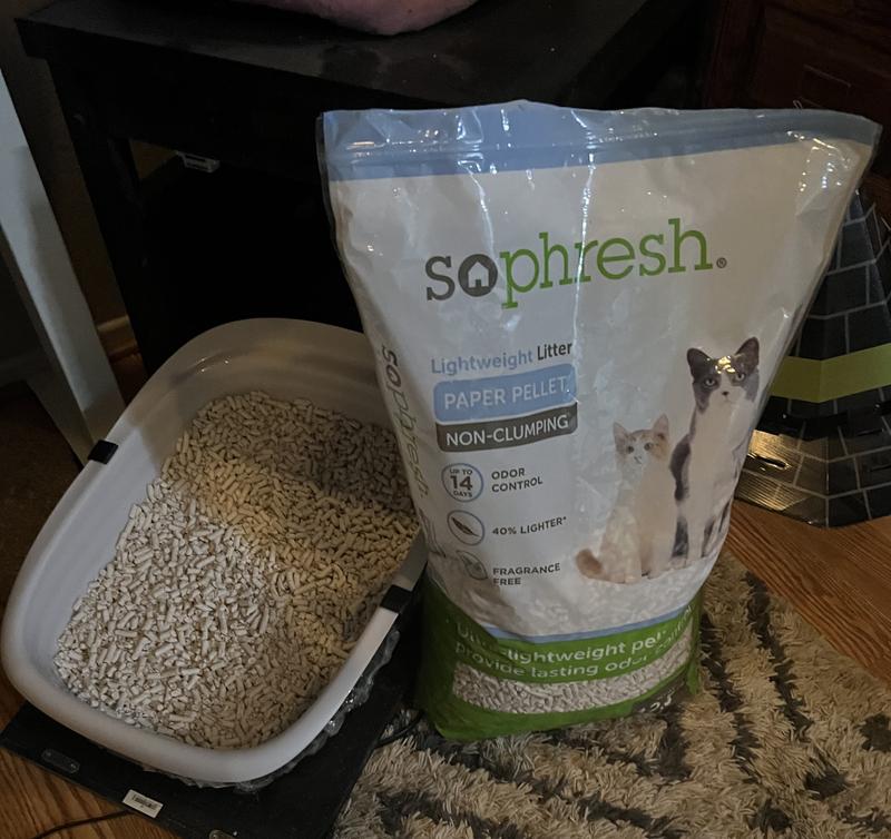 So Phresh Paper Pellet Cat Litter, Odor Control & NonClumping