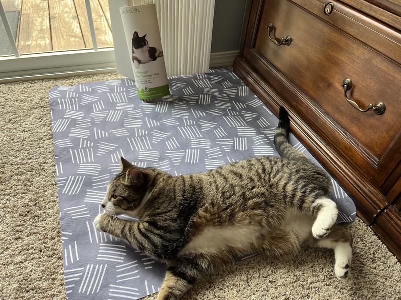 So Phresh Waterproof Cat Litter Mat & Modern Design 32"x26.77"