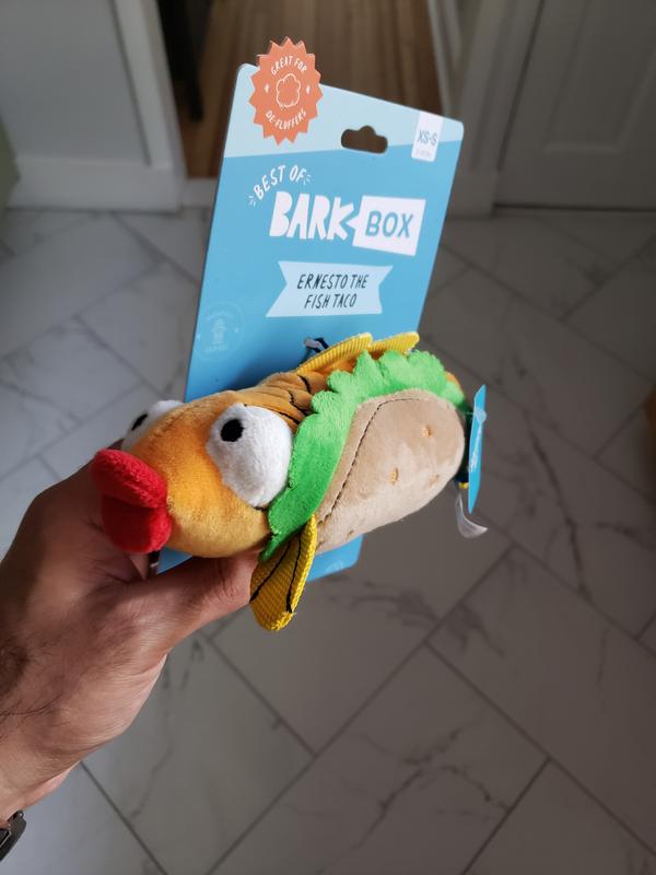 Bark Eduardo The Shrimp Taco Dog Toy : Target