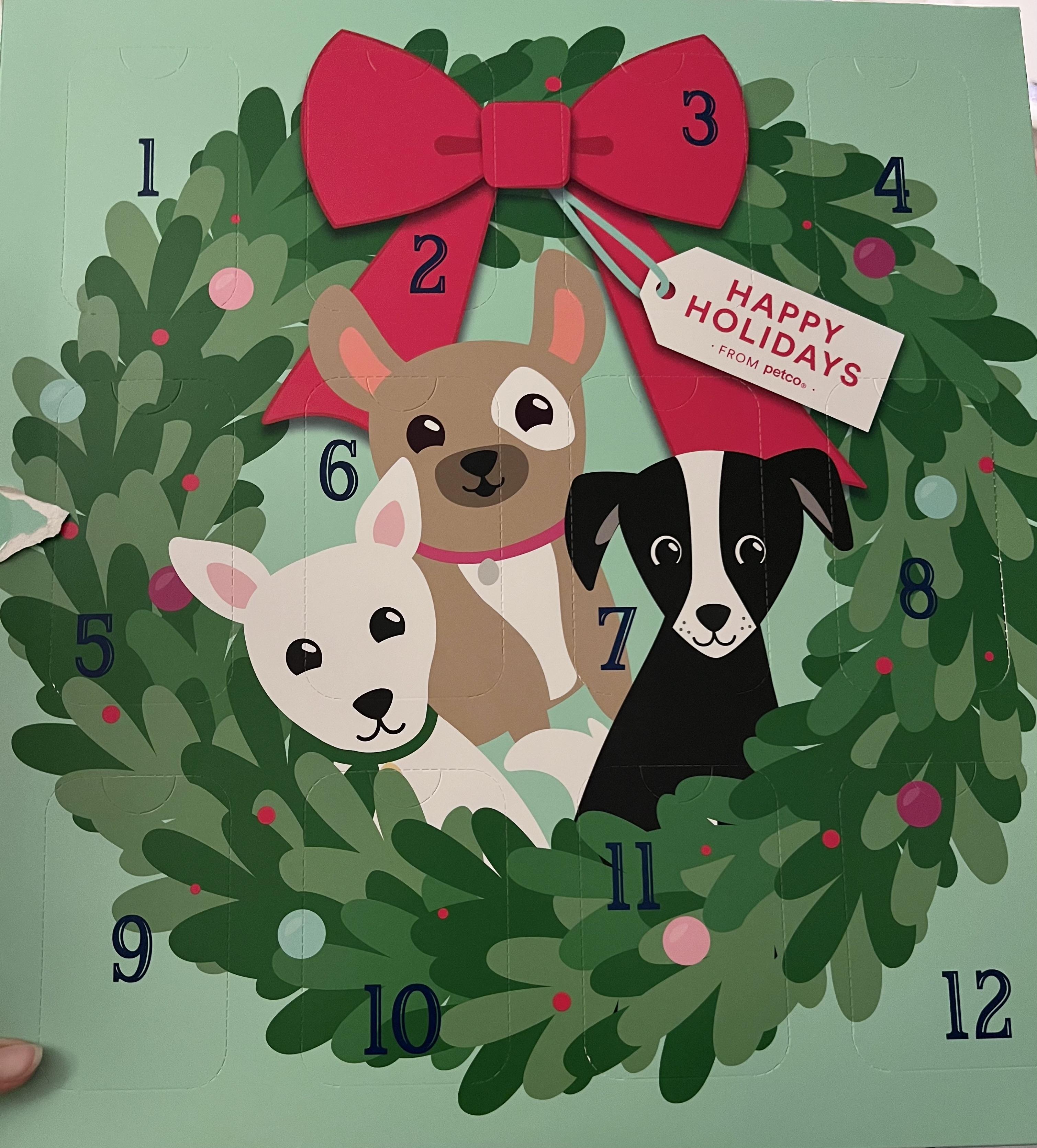 Pet store dog advent calendar best sale