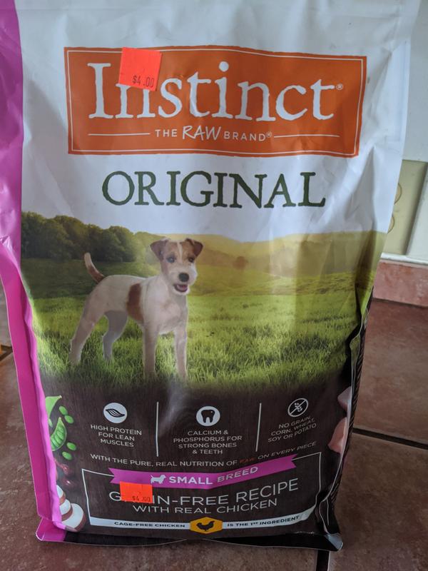 Instinct Original Small Breed Grain Free Recipe with Real Chicken