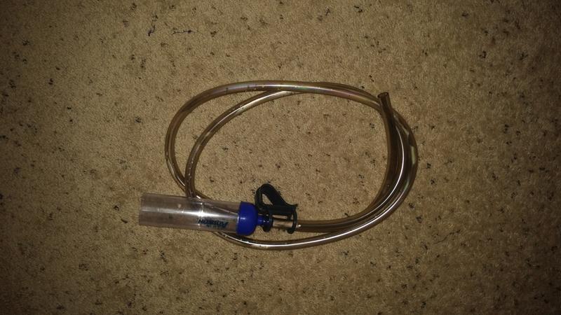 Aqueon Siphon Vacuum Aquarium Gravel Cleaner, Mini, 5"