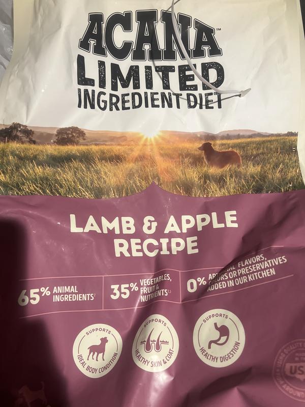 ACANA Grain Free Singles Limited Ingredient High Protein Lamb