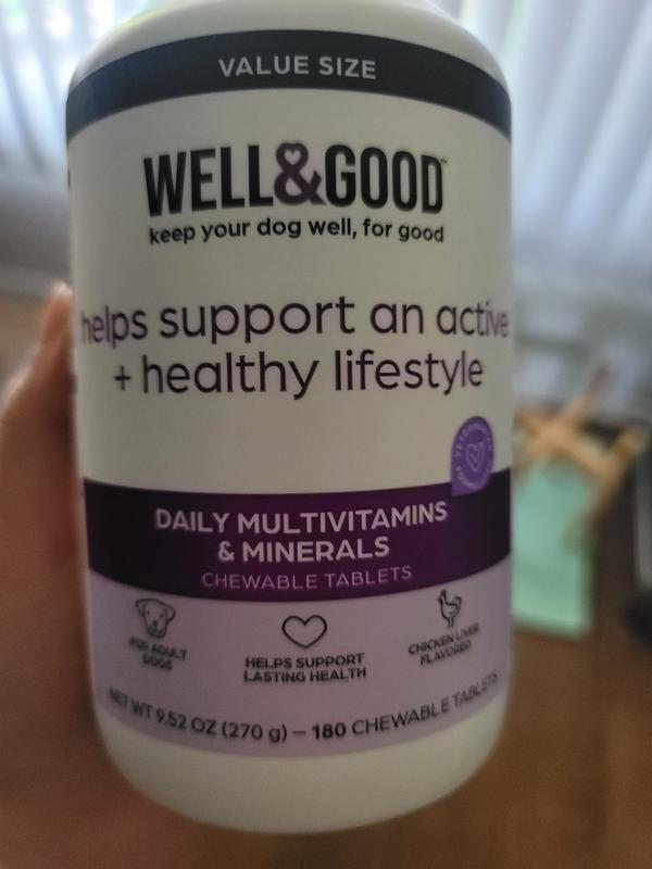 Well & good 2024 multivitamins for dogs