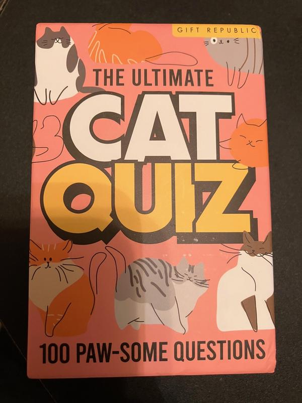 Fun cat quiz
