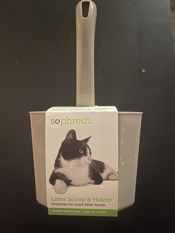 So Phresh Scoop Holder With Receptacle Cat Litter, 6 L X 5