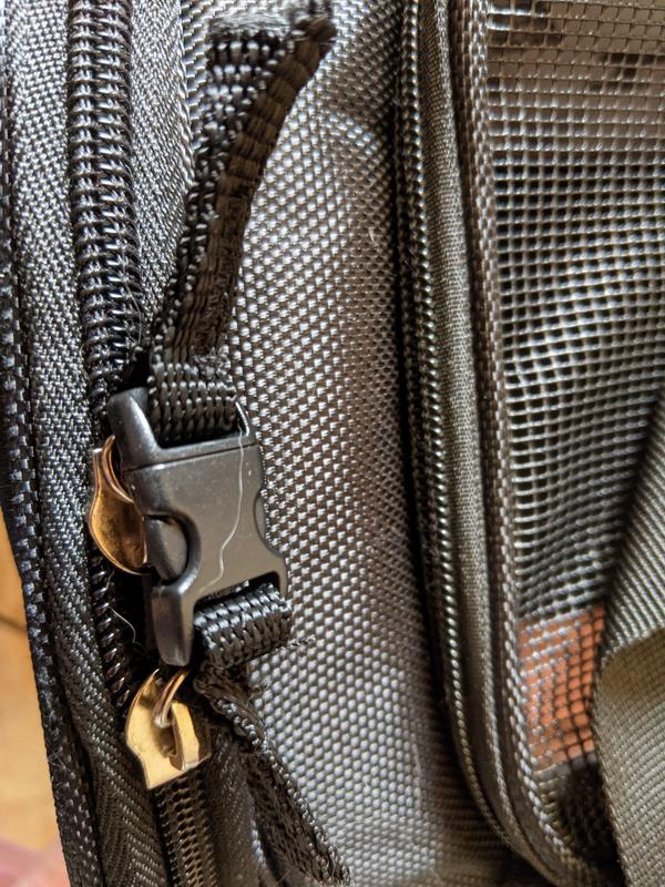 These clips are a life saver! Especially if you have a sneaky kitty who knows how to get the zippers open!