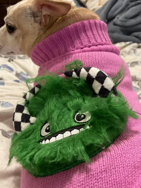 The faux fur is definitely a bit unruly, but still super cute!