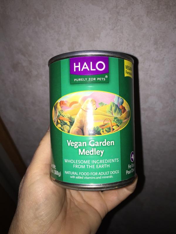 Halo Vegan Plant Based Wet Dog Food 13 oz Case of 12