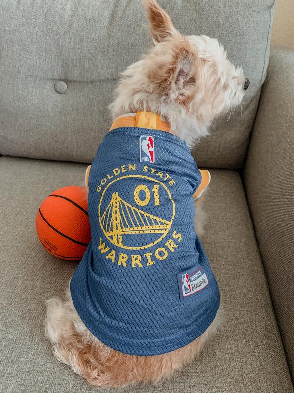 Pets First NBA GOLDEN STATE WARRIORS DOG Jersey, Small - Tank Top  Basketball Pet Jersey